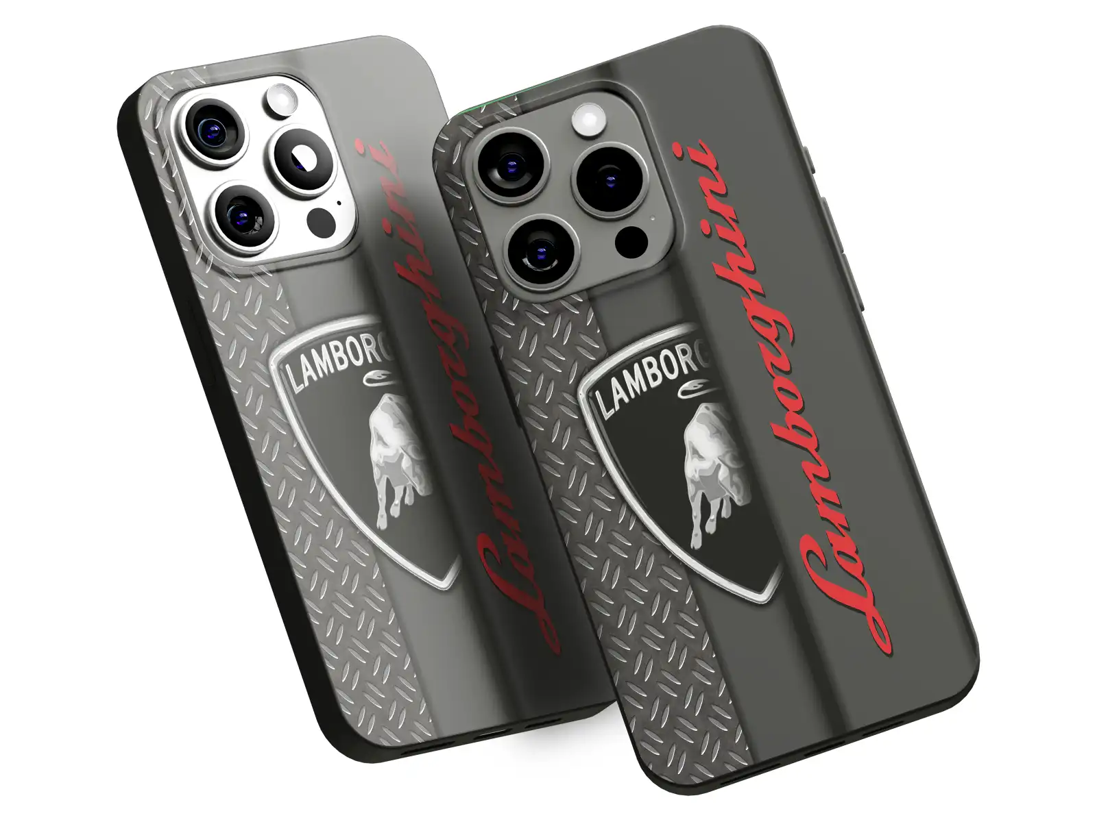 Lamborghini Custodia Silicone Telefono Look Moderno